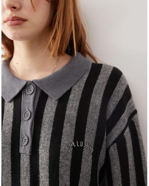 Collusion Black Unisex – pullover