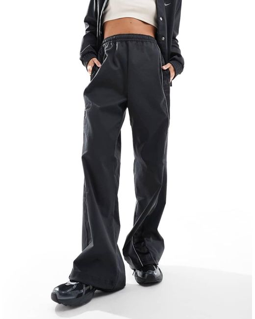 Pantalones Negros Streetwear De Nike de color Black