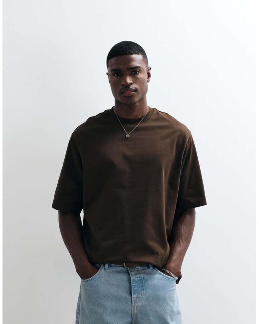 Only & Sons Black Oversized Fit T-shirt for men