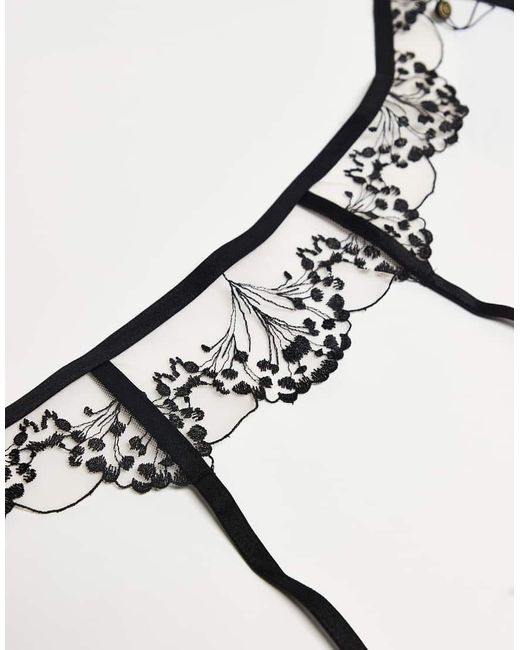 Bluebella Black Marisa Suspender