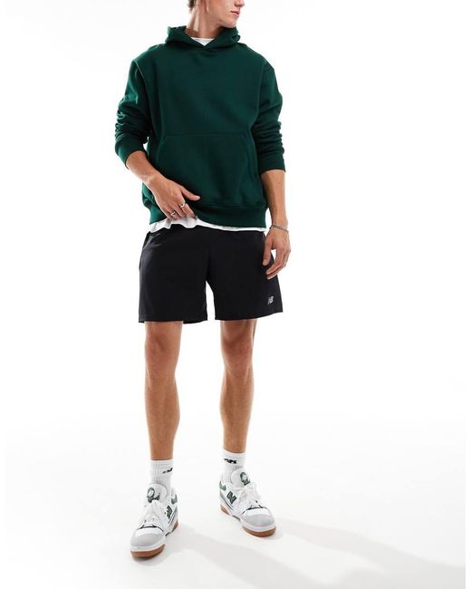 New Balance Black Sport Essentials 7 Inch Shorts for men
