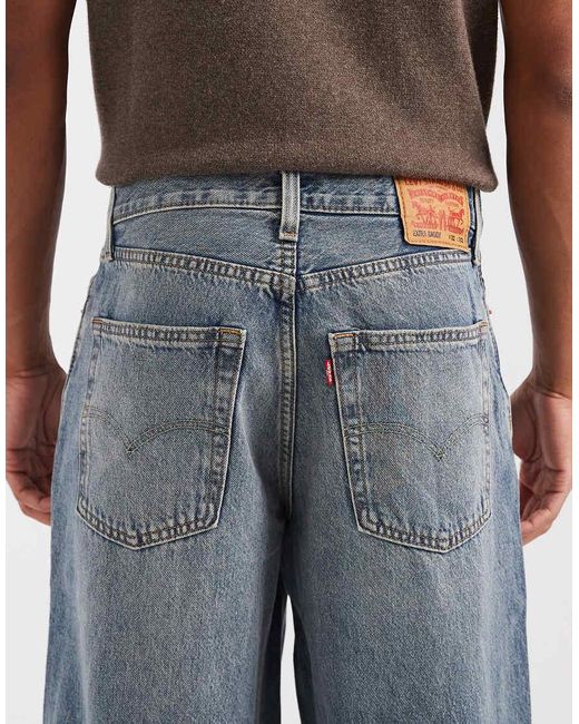 Levi's Blue Extra Baggy Jeans for men