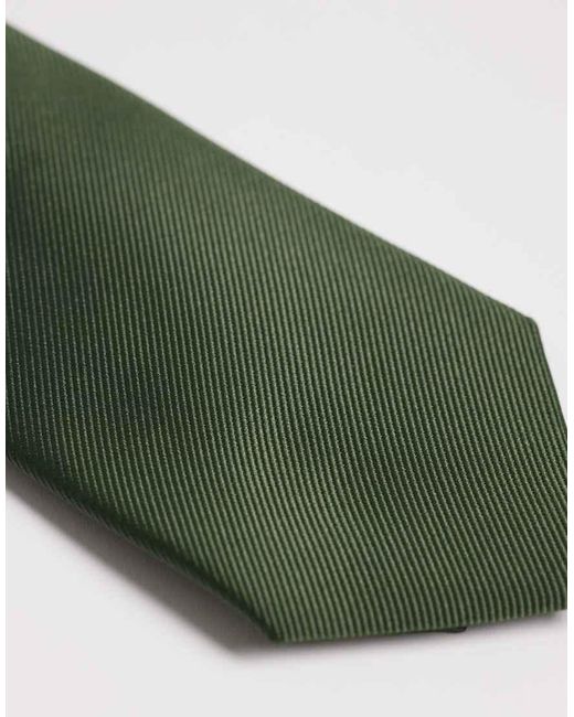 Cravatta Testurizzata di ASOS in Green da Uomo