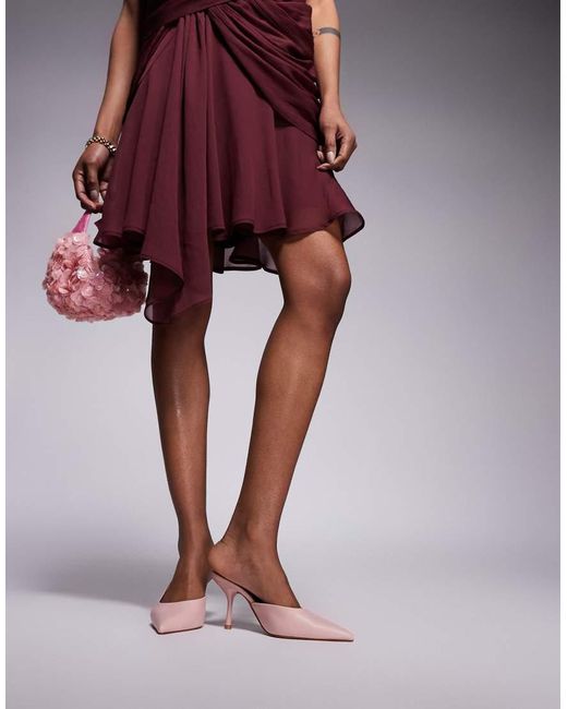 River Island Brown Court Heels