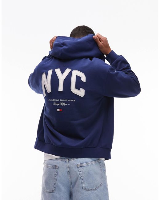 Tommy Hilfiger – kapuzenjacke in Blue für Herren