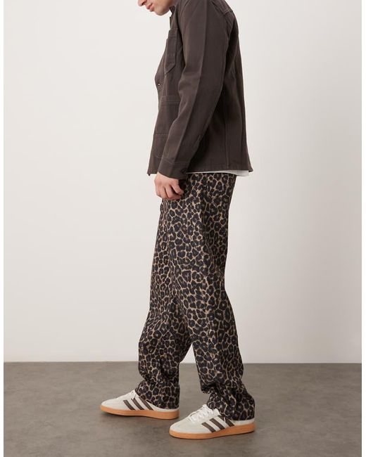 ASOS Gray baggy Jeans for men
