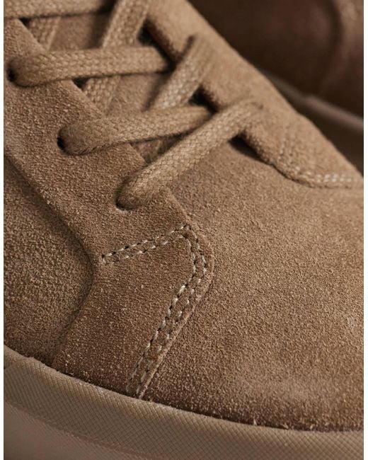 ASOS Brown Laceup Trainers for men