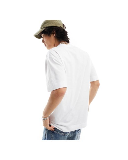 T-shirt Collusion pour homme en coloris White