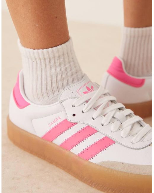 Adidas Originals Natural Sambae Trainers