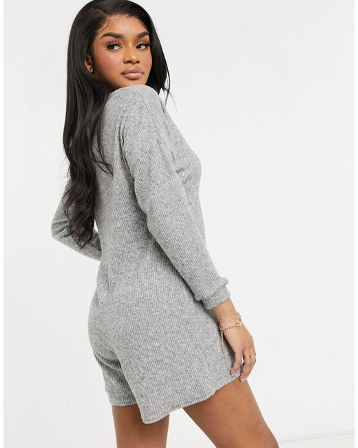 Fluffy playsuit Clearance