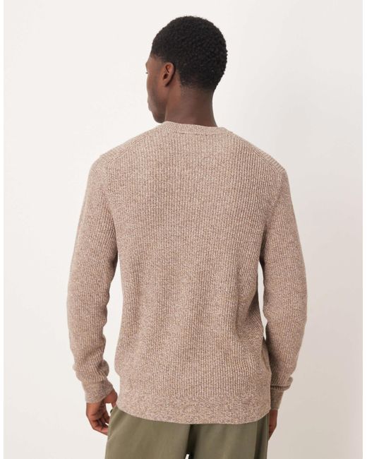 Pull en maille Mango pour homme en coloris Natural
