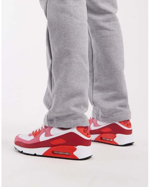 Nike Gray Air Max 90 Trainers for men