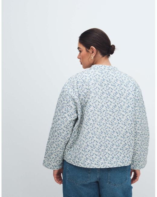 ONLY White Quilted Jacket