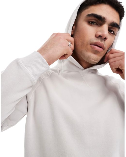 Another Influence – regan – kapuzenpullover in White für Herren