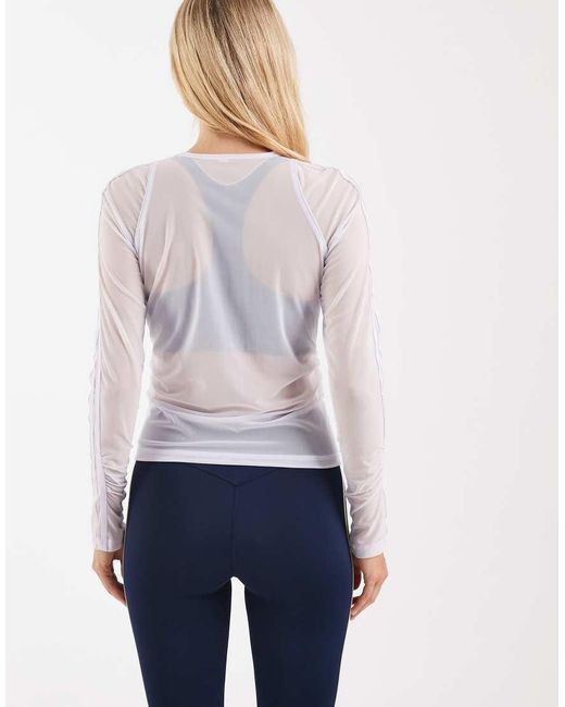 Adidas Originals Blue Adidas Originals Sport Long Sleeve Top