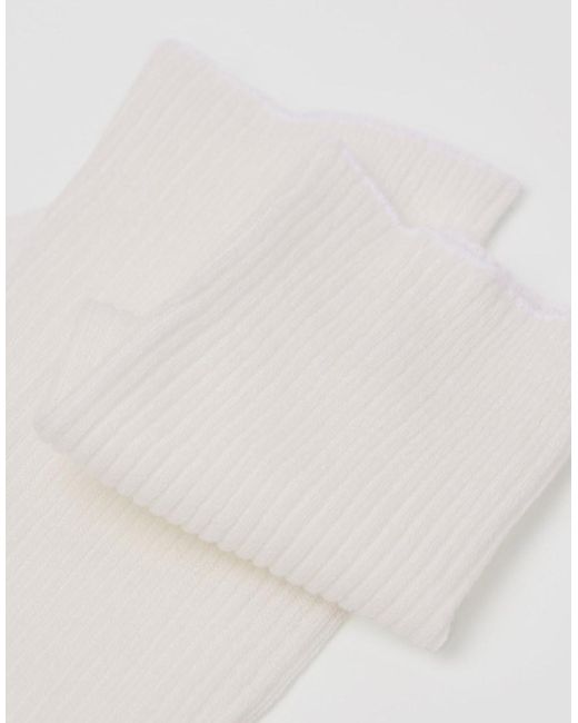 Calzedonia Natural Ribbed Socks