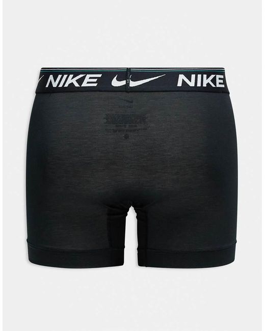 Nike Blue Dri-fit Ultra Comfort 3 Pack Boxer Briefs for men