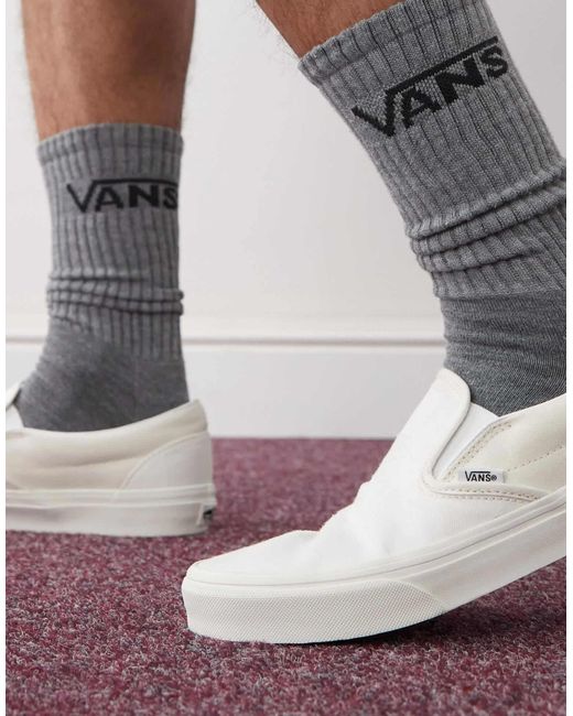 Vans Black Classic – sneaker mit schachbrettmuster