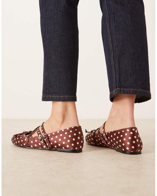 Raid Blue Varley Ballet Flats