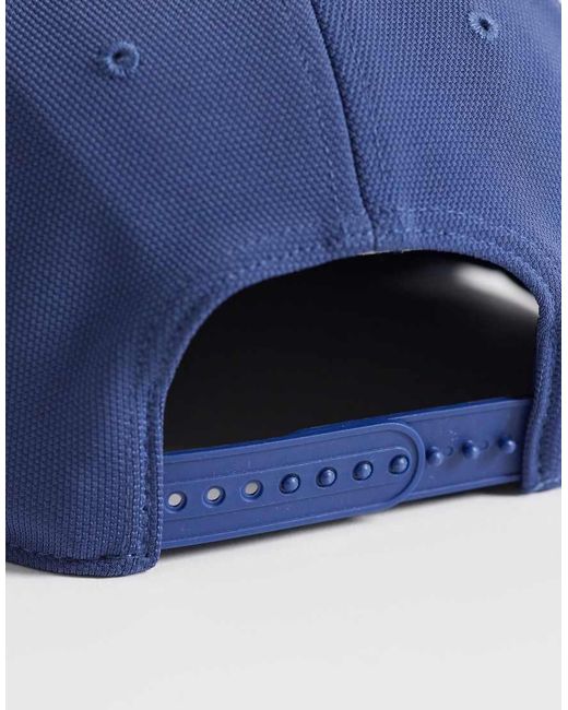 Timberland Blue Mesh Baseball Cap With Foam Brim for men