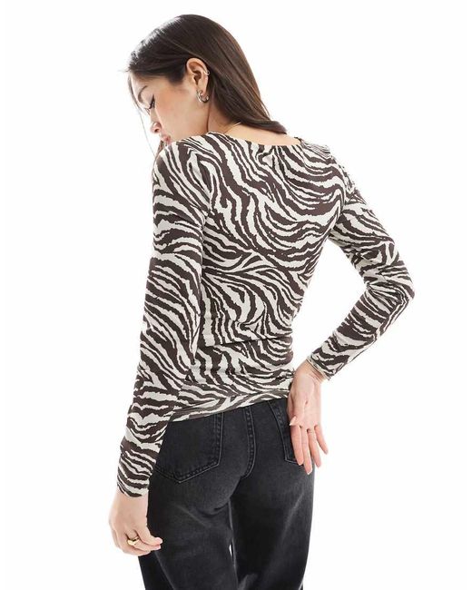 ONLY Black 2-ways Long Sleeves Top