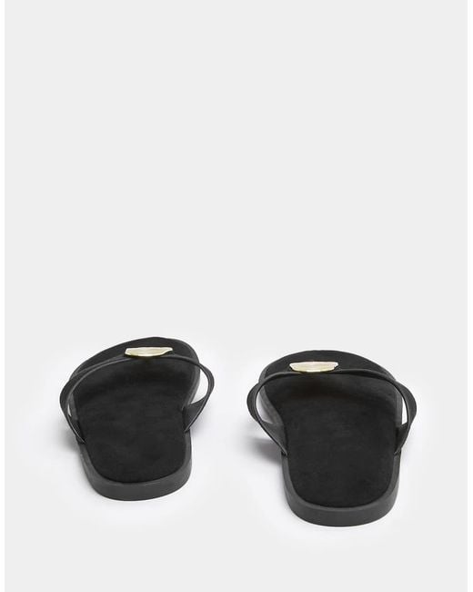 Yours Clothing White Disk Sandals