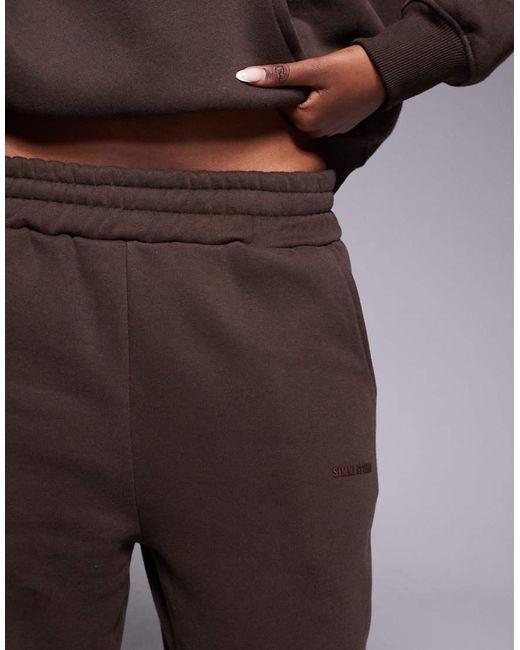SIMMI Brown Colby Essentials Flared Joggers