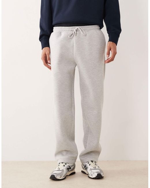 ASOS Blue Heavyweight Straight Leg jogger for men