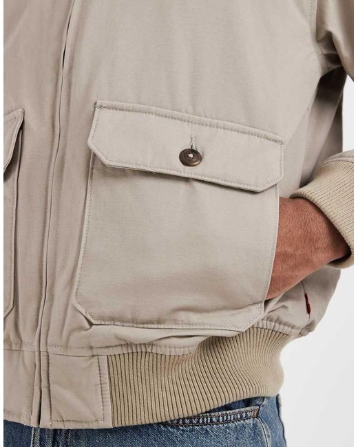 Levi's Blue Cortland Bomber Jacket for men