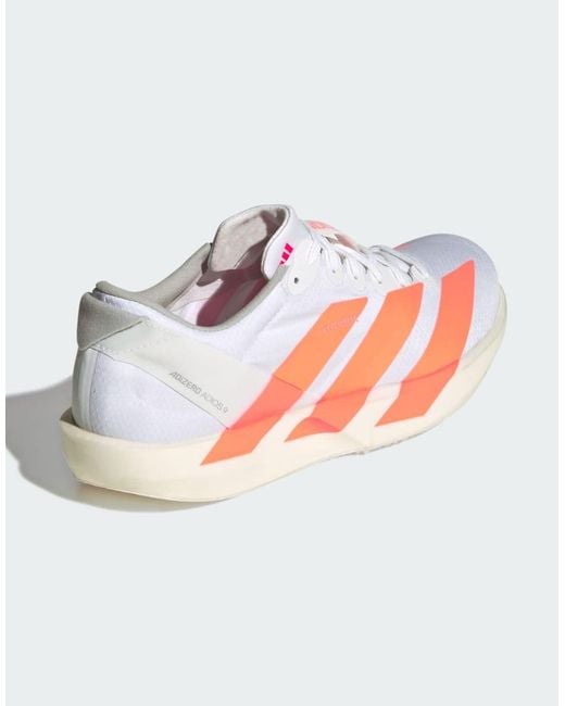 Adidas Originals Pink Adizero Adios 9 Running Shoes