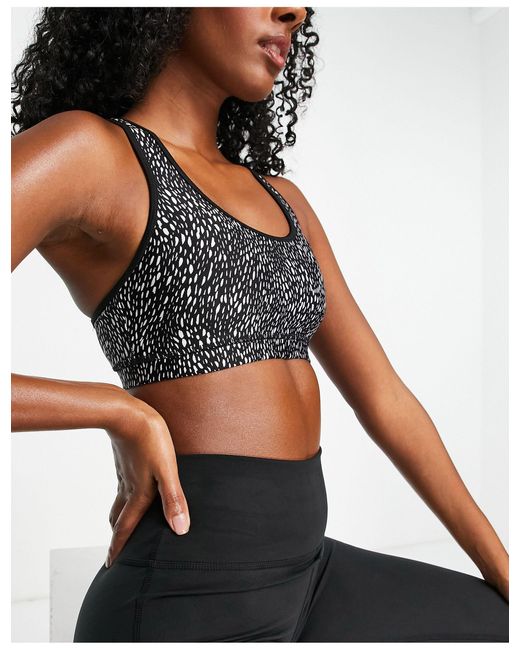 Cotton On Active Co-ord Strappy Sports Bra in Black | Lyst Canada