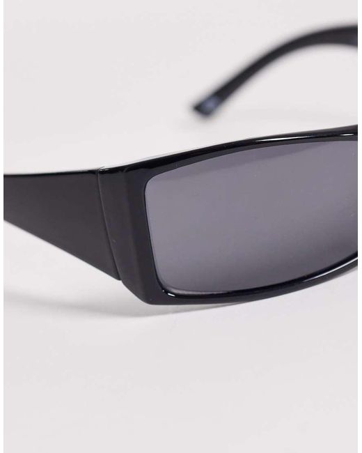 ASOS White Wrap Sunglasses for men