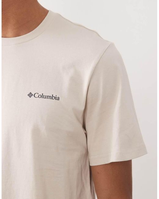 Columbia Natural Csc Outdoor Back Graphic T-shirt for men