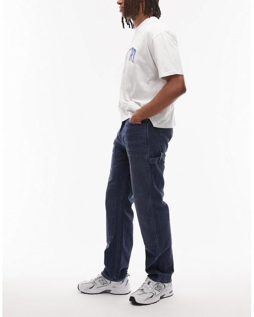 Tommy Hilfiger Blue Otis Regular Carpenter Jeans for men
