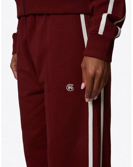Good For Nothing Red Wide Leg Sport Jogger