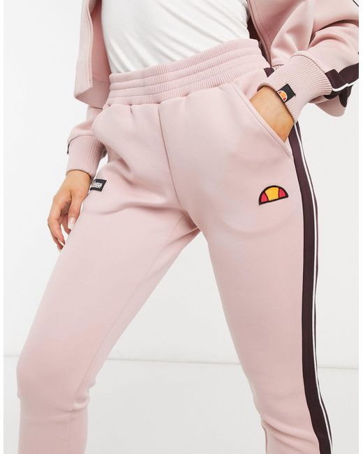 ellesse pink joggers
