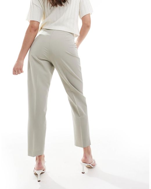 Miss Selfridge Natural – basic-zigarettenhose