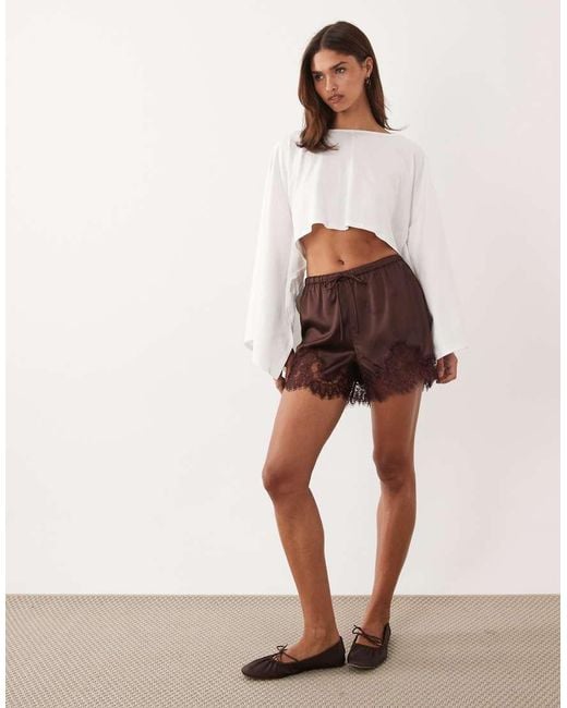 ASOS White Jersey Cape Style Top
