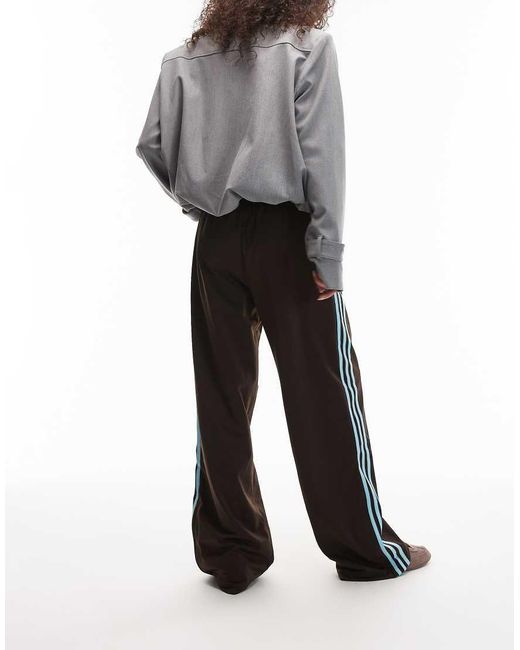 Adidas Originals Gray Firebird Loose Track Pants