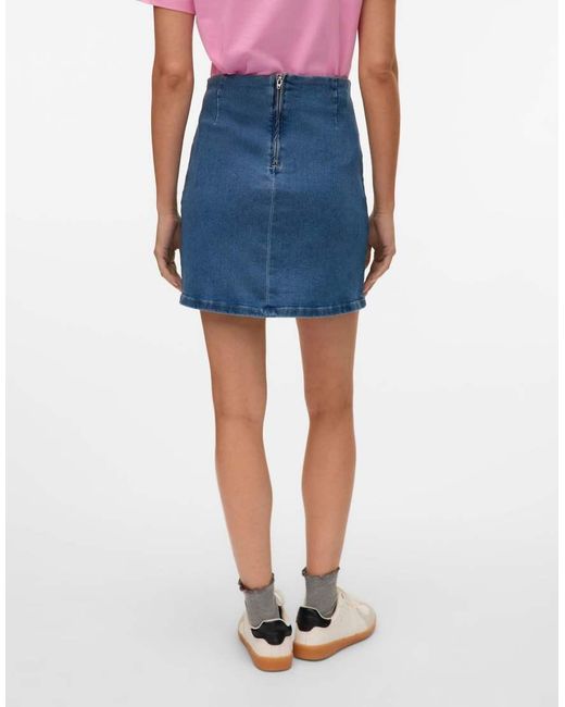 Vero Moda Blue Denim Skirt