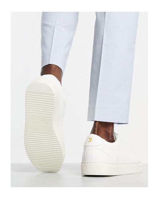 Farah Damon Flatform Minimal Trainers 