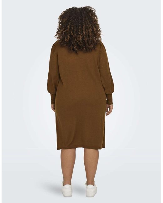 ONLY Brown – strickkleid