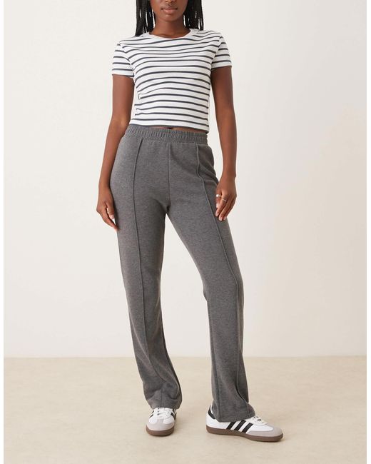 ASOS Gray Skinny Leg Pull On Trackies