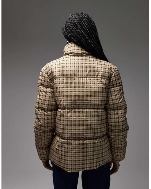 Collusion Gray Puffer With Bow Fastening