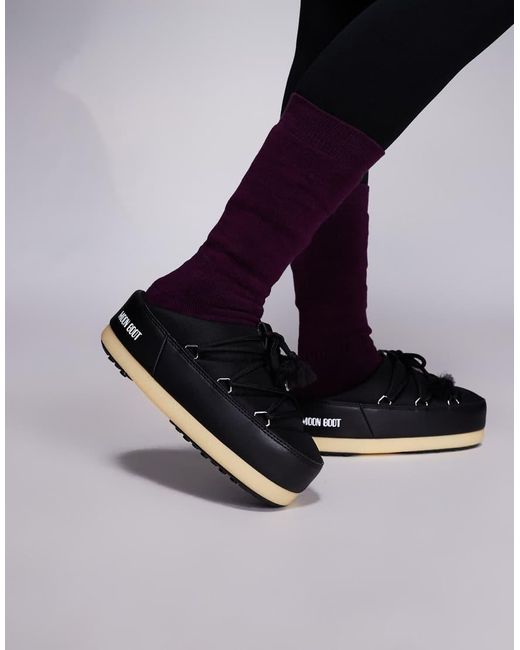 Moon Boot Purple Moonboot Evx Mule