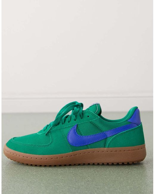 Nike Blue Field General Trainers for men