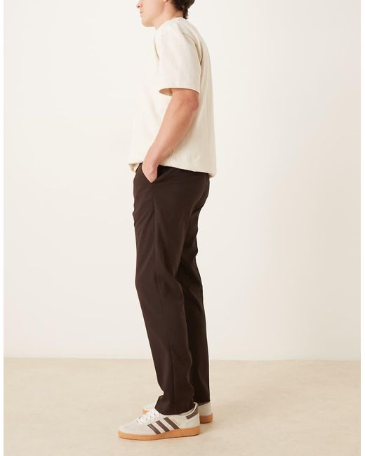 ASOS Gray Smart Slim Pants for men