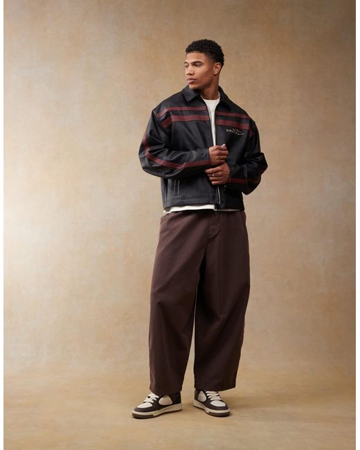 ASOS – weite oversize-hose in Natural für Herren