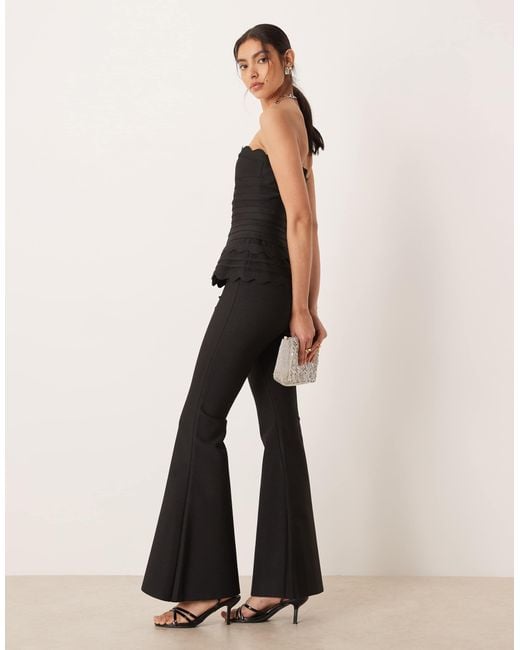 Amy Lynn Natural Flared Pants