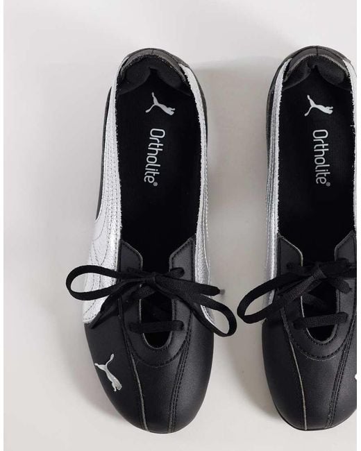 PUMA Black Speedcat Ballet Nova Flats